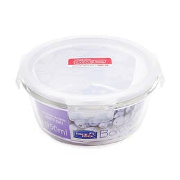 Hộp Thủy Tinh Chịu Nhiệt Ys Tròn 950Ml - Locknlock - LLG861, Hộp Thủy Tinh Chịu Nhiệt Ys Tròn 950Ml - Locknlock - LLG861